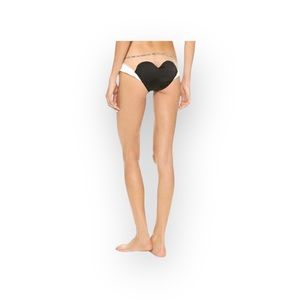 new Kiki de Montparnasse ♕ Muse Heart Bikini Brief Panty ♕ Black Nude ♕ XXS XS S